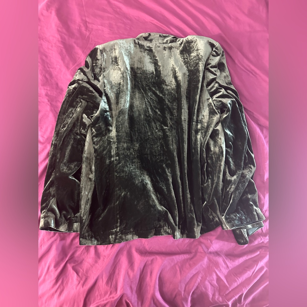 LOFT Velvet Blazer - Picture 2 of 3